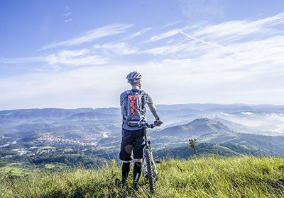 VTT electirque camping auvergne