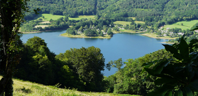 Lac du barrage d’Enchanet