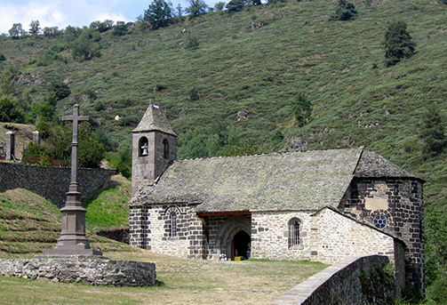 église St-Illide château d’Alleuze