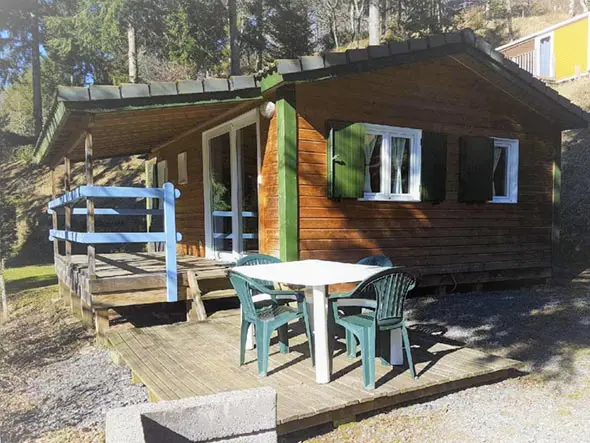 location chalet bord de lac