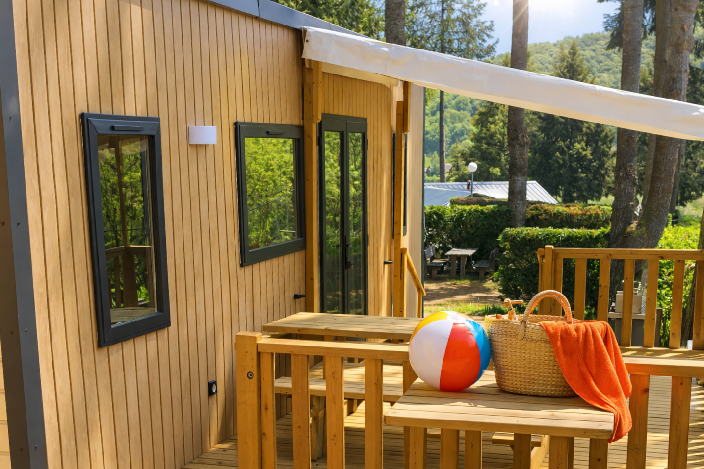 location camping recharge électrique