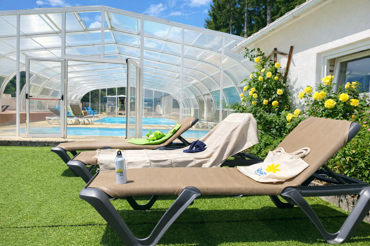 camping auvergne avec piscine couverte